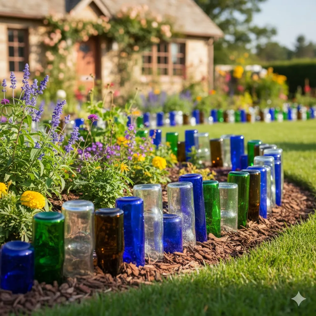 Glass Bottle Edging