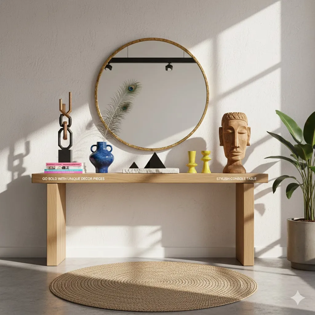 Go Bold With Unique Decor Pieces