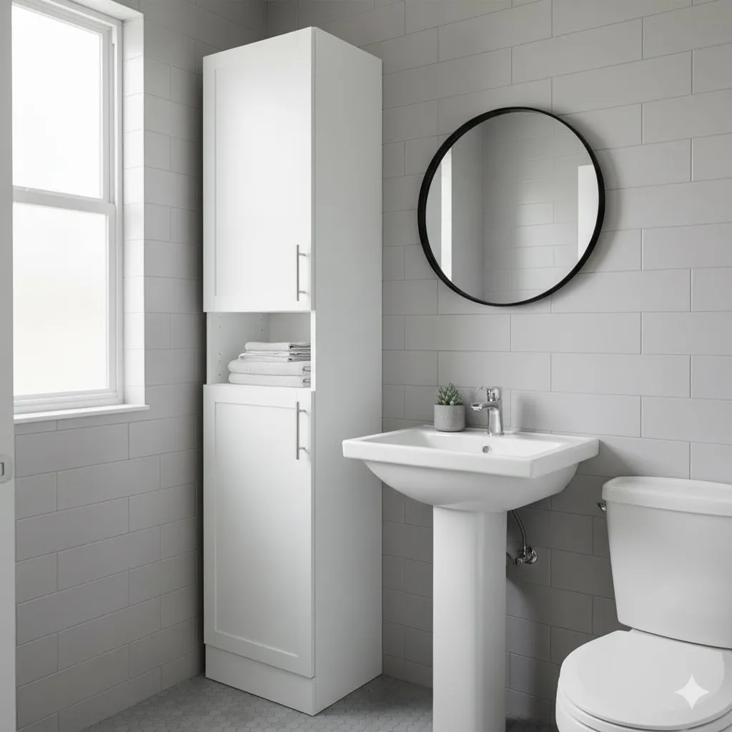 Go Vertical with Tall Cabinets