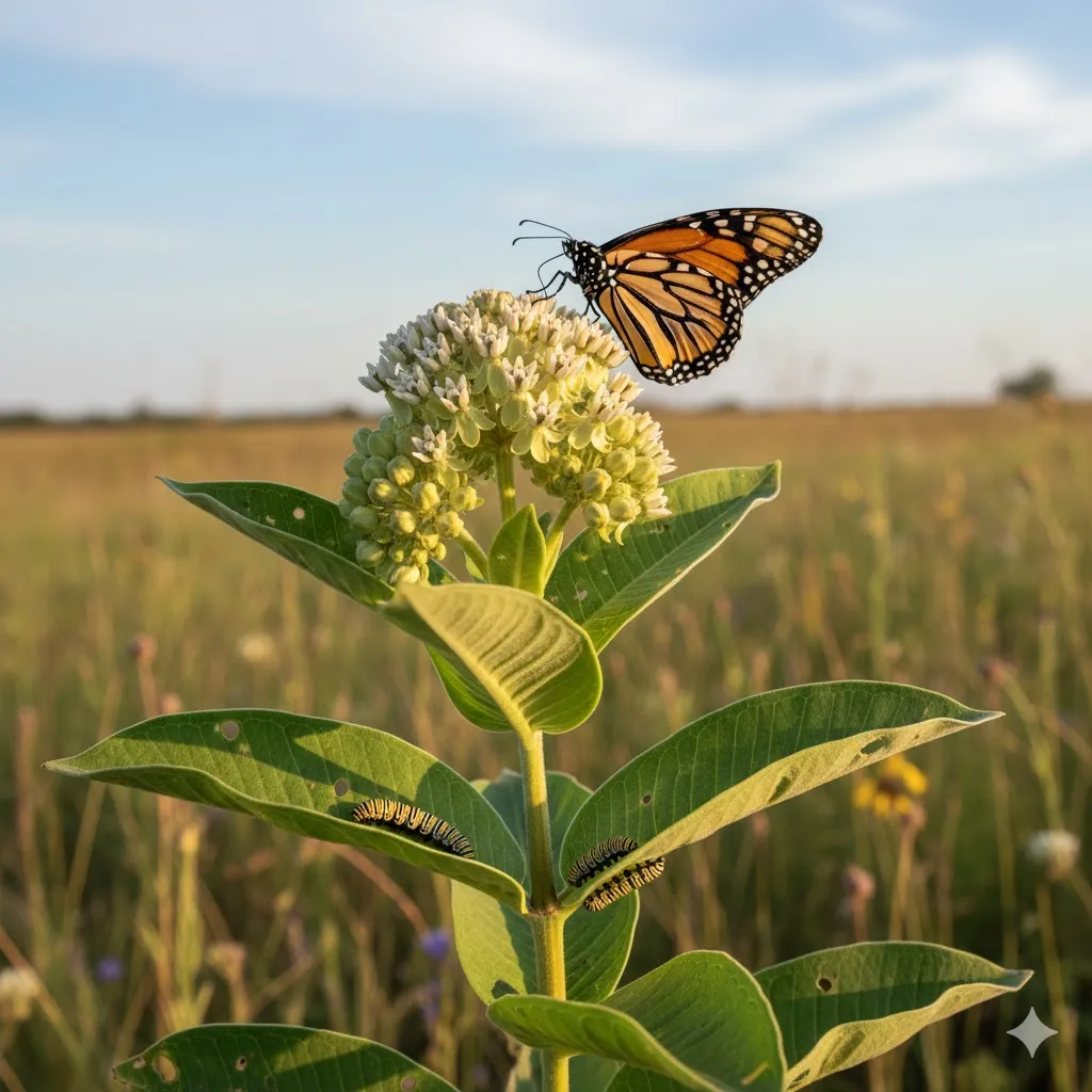 Green Milkweed (Asclepias viridiflora)