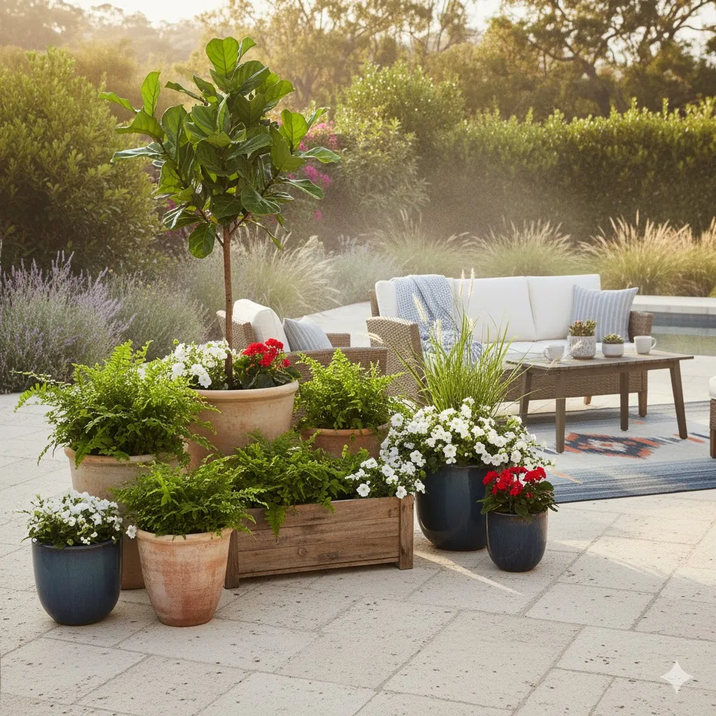 Greenery and Planters for Fresh Vibes