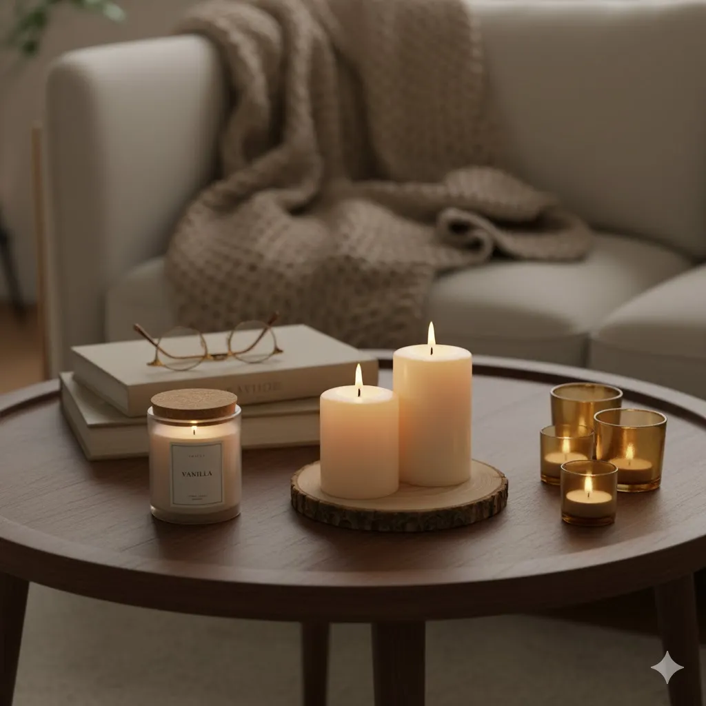 Include Candles for Warmth