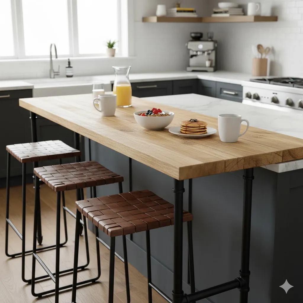 Kitchen Island Extension