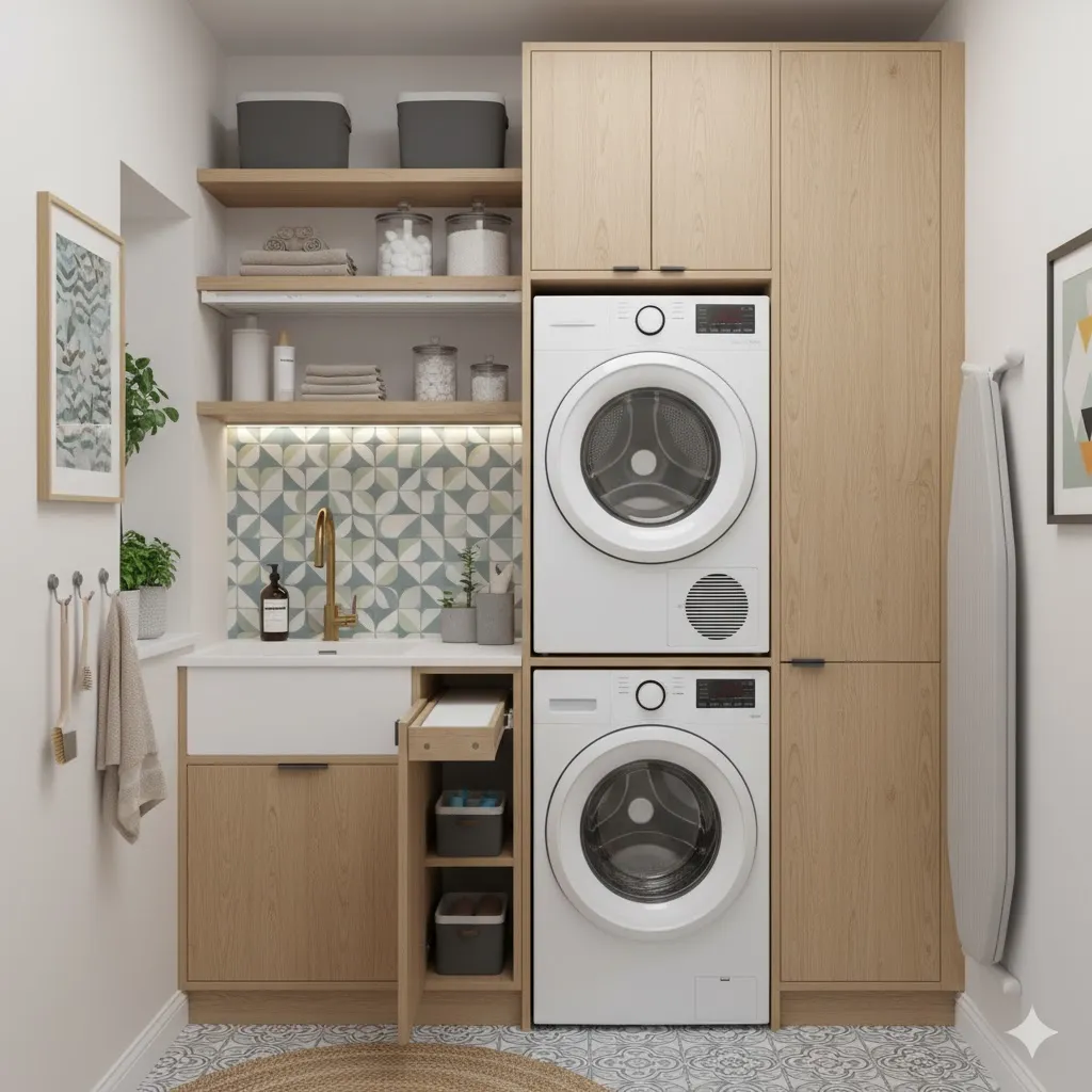 Laundry Room for Small Spaces for Smart & Stylish Solutions