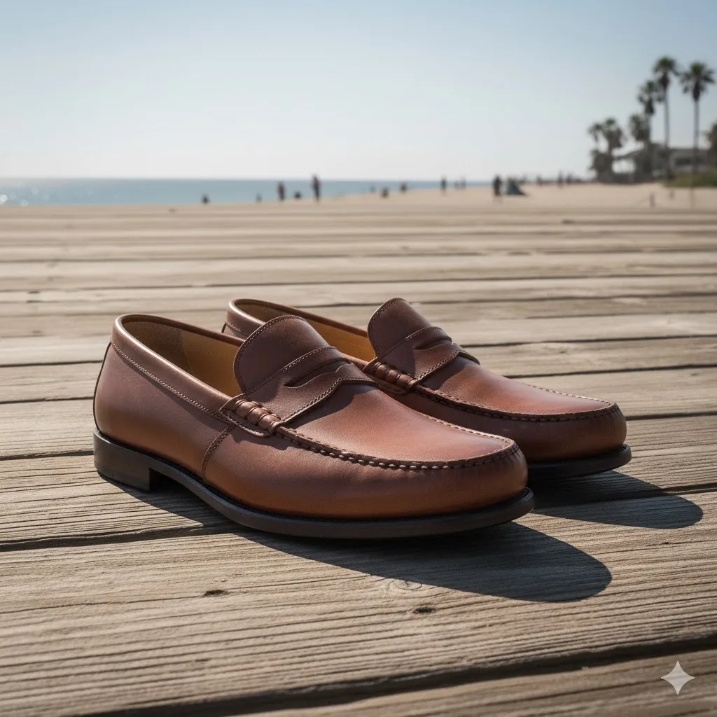Leather Loafers
