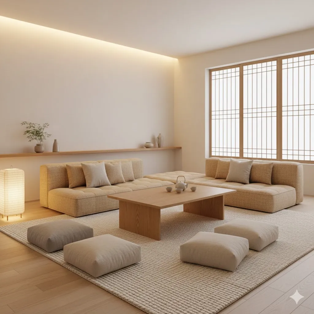 Korean Aesthetic Living Room