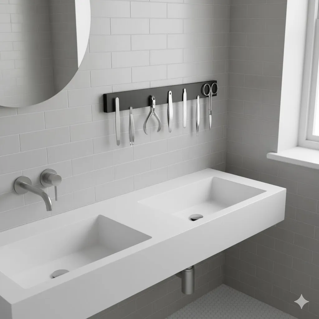 Magnetic Strips for Small Tools