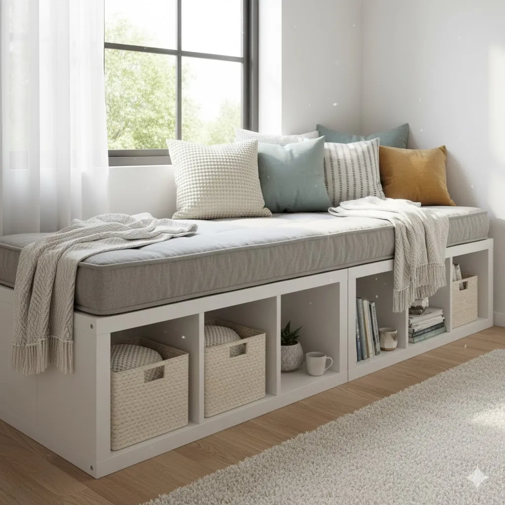 Make a Cozy Window Seat