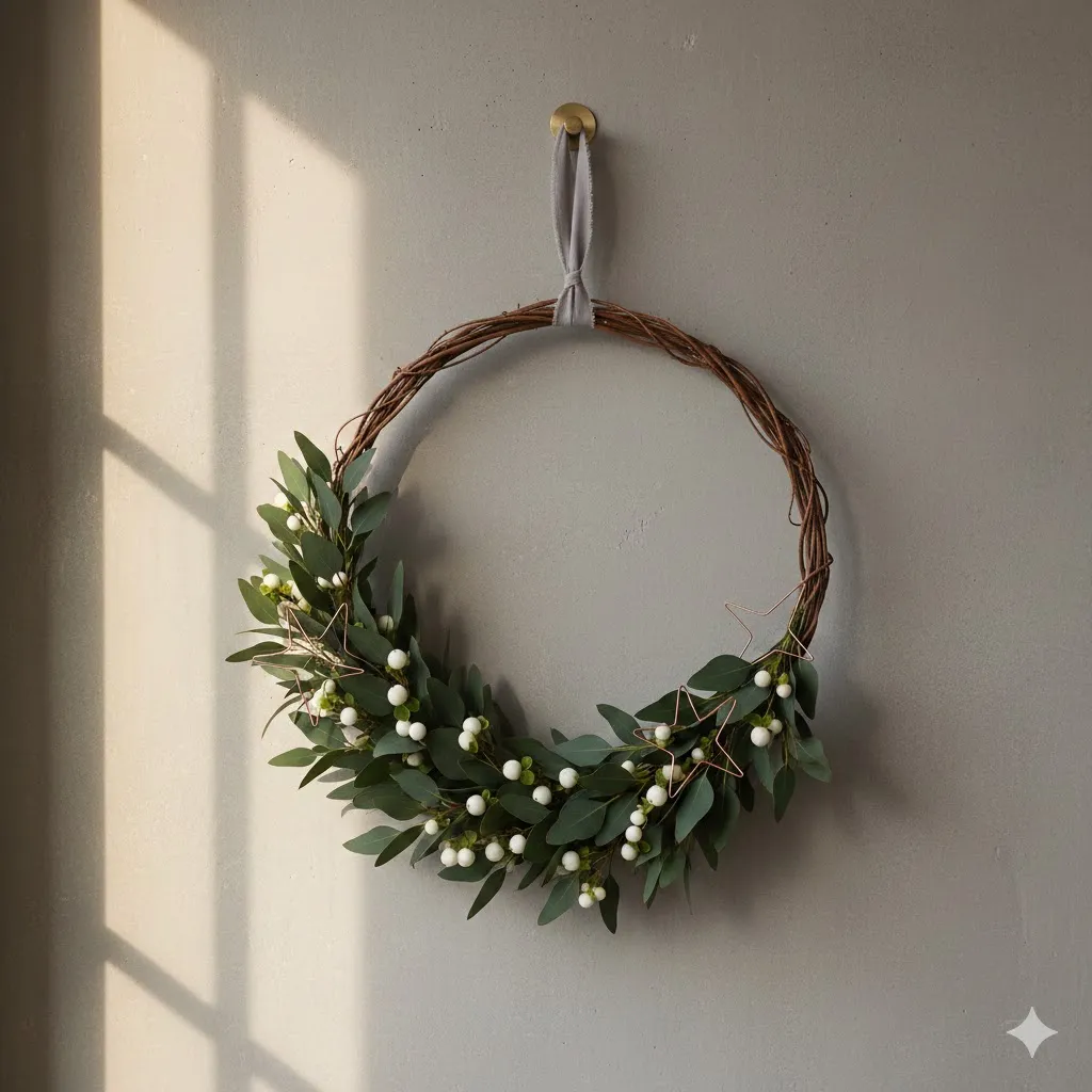 Minimal Greenery Wreath