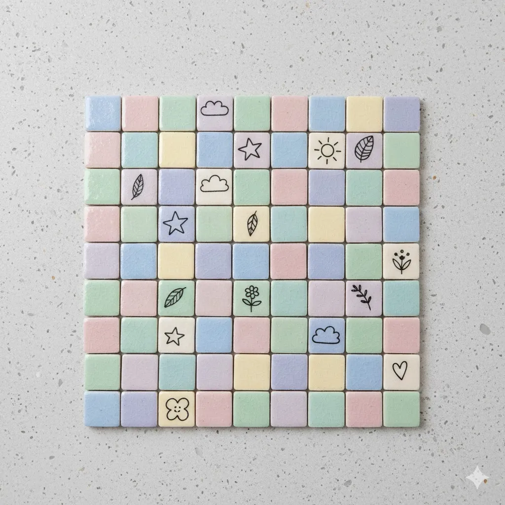 Mixed Pastel Pattern