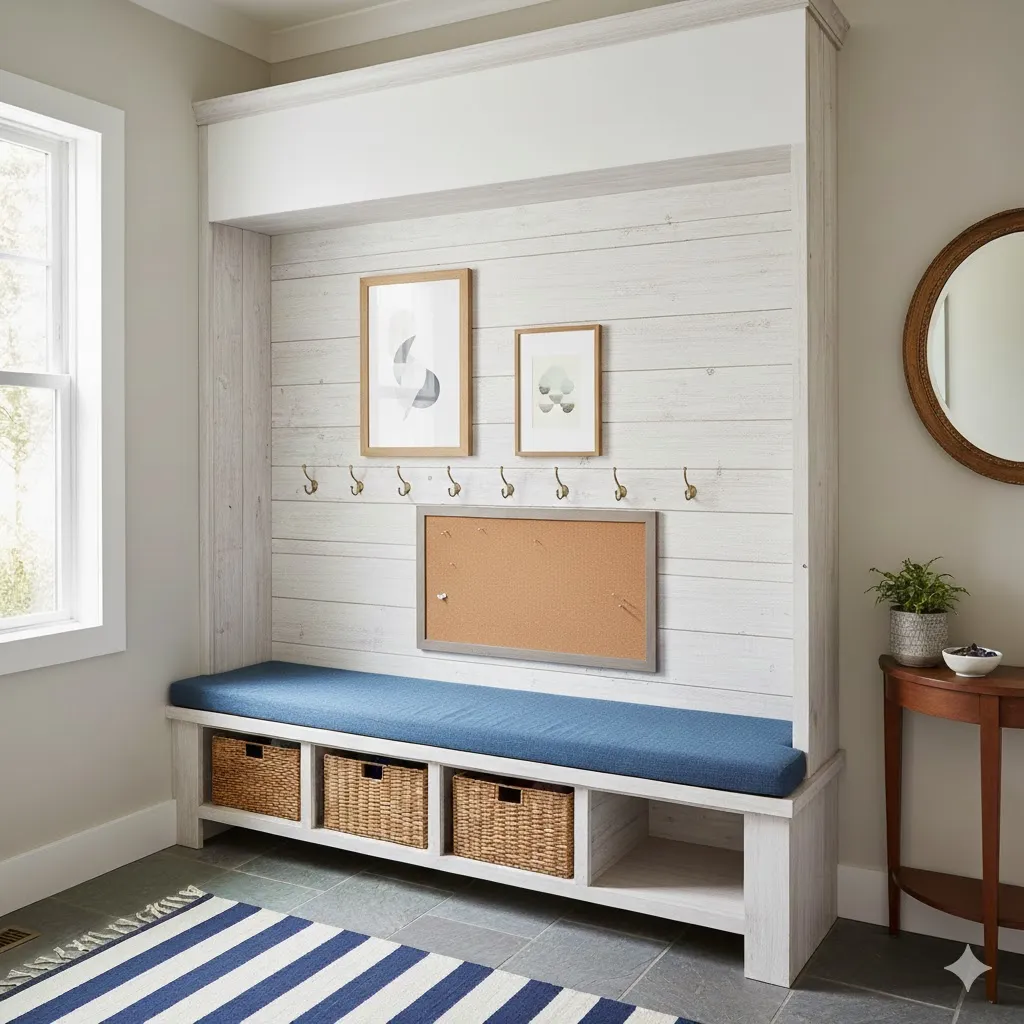 Mud Room for a Small Entryway