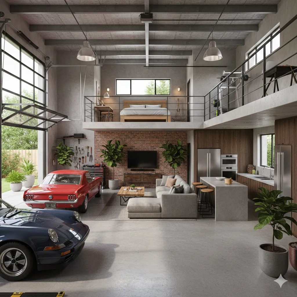 Open-Concept Studio Layout