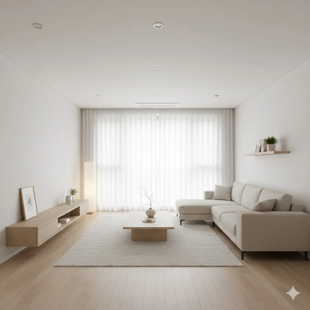 Korean Aesthetic Living Room