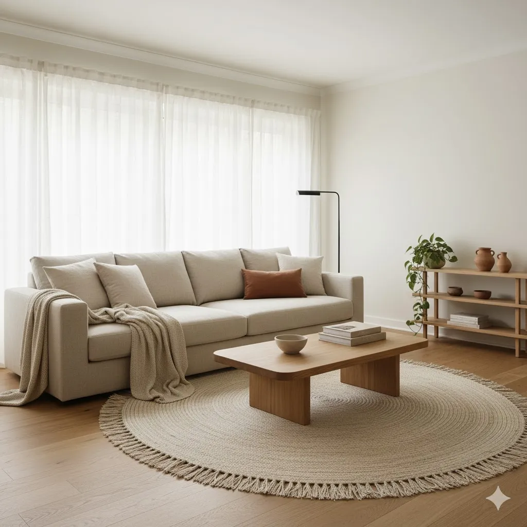 Organic Modern Living Room