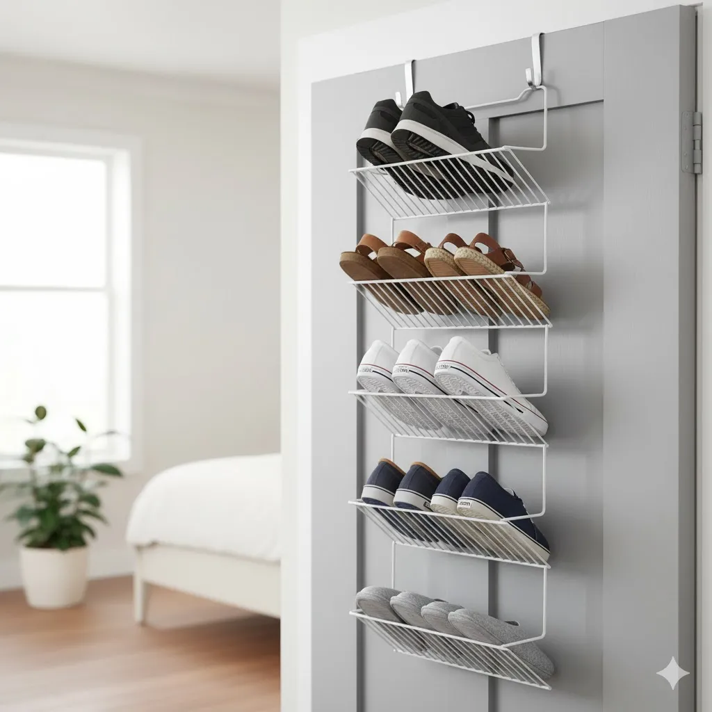 Over-the-Door Wire Racks