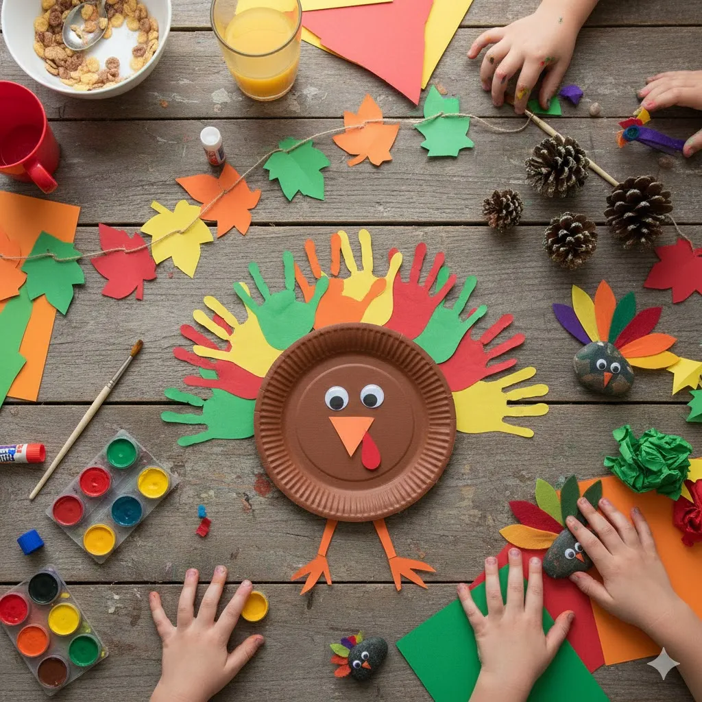 Paper Plate Turkey