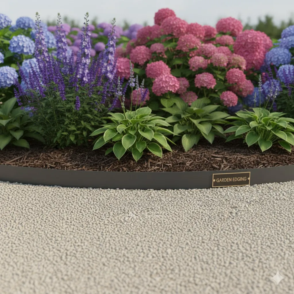 Pebble or Gravel Borders