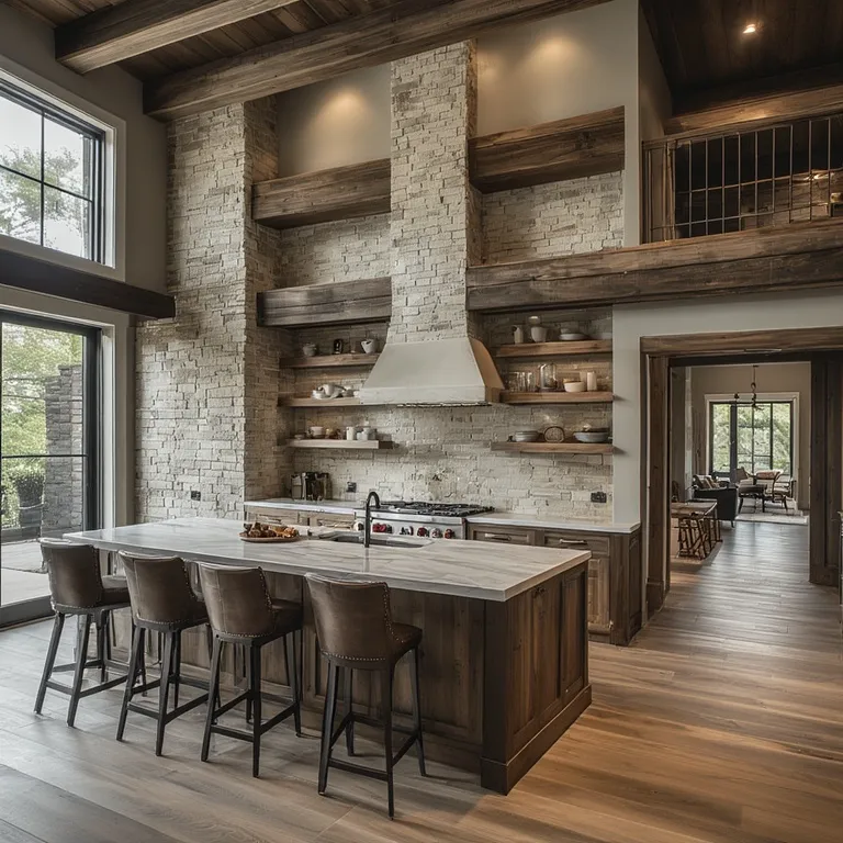 Open Concept Kitchen