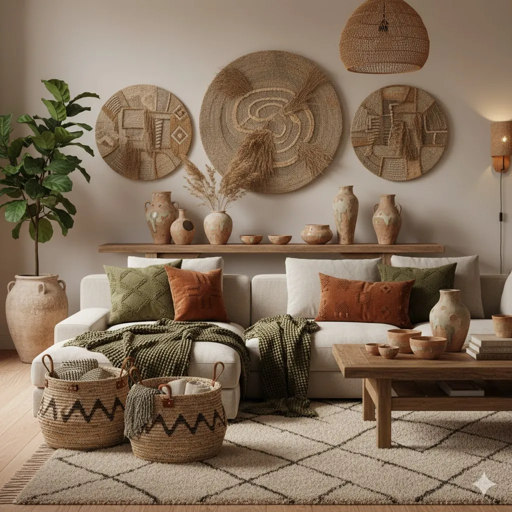 Organic Modern Living Room