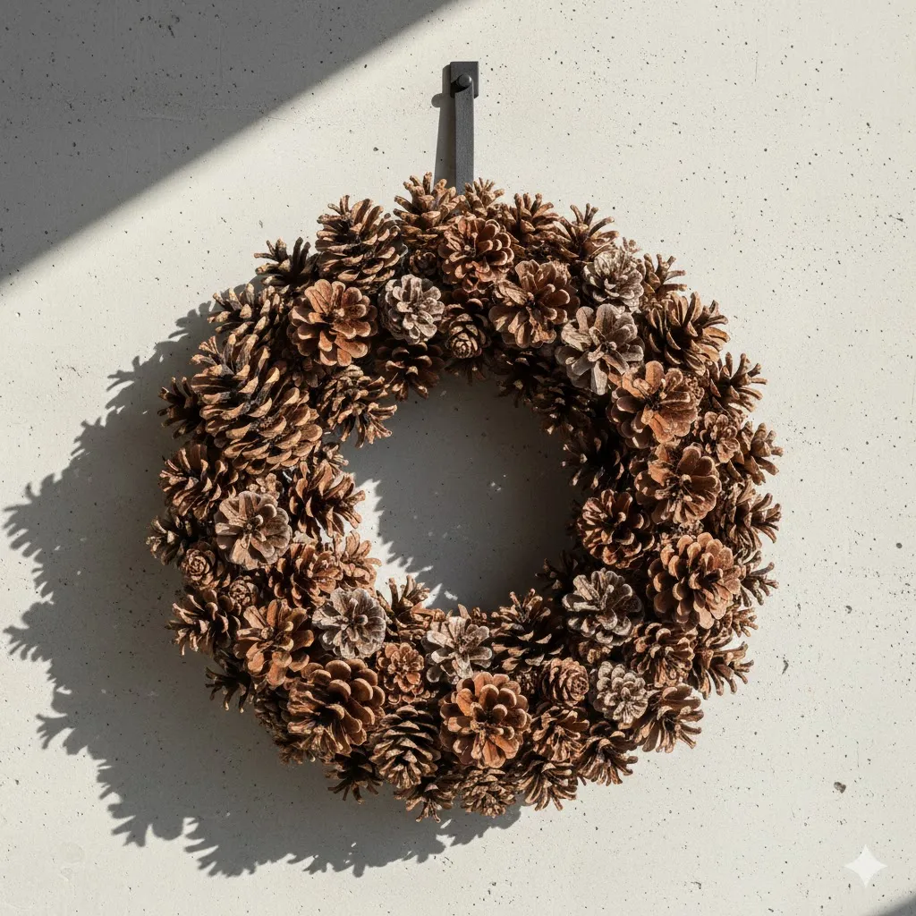 Pinecone Wreath