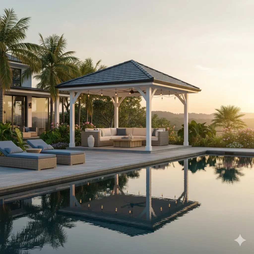 Poolside Gazebo
