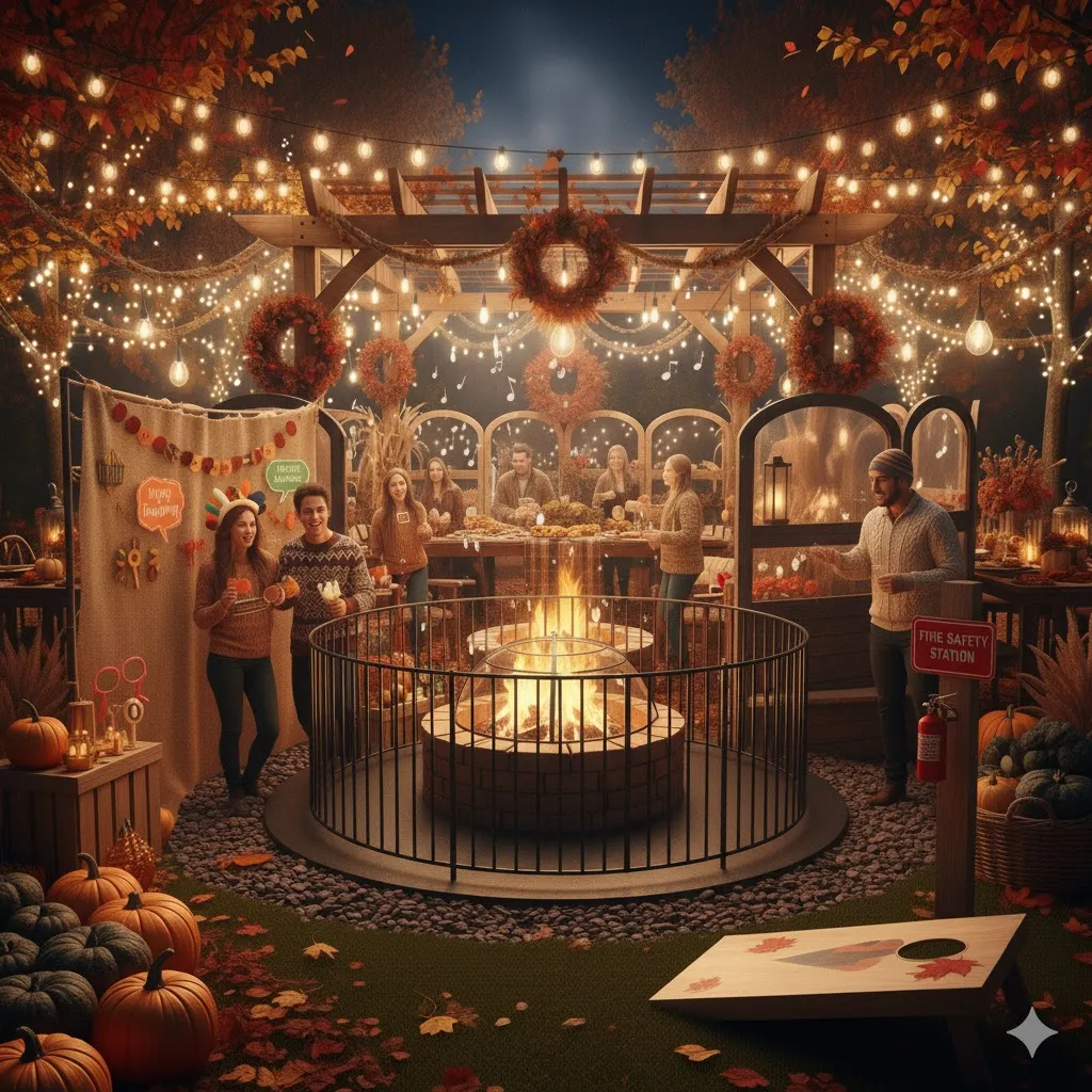 Prepare a Safe Fire Pit Area