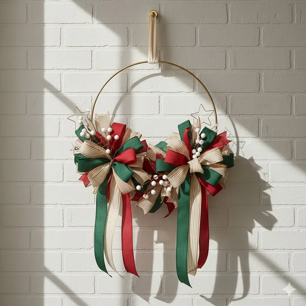 Ribbon Accent Wreath