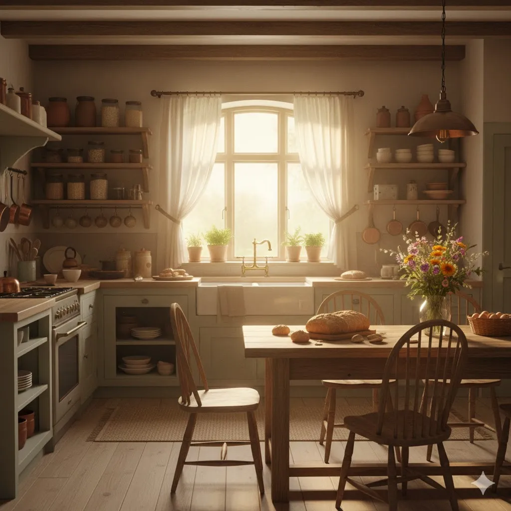 Rustic Kitchen Vibes