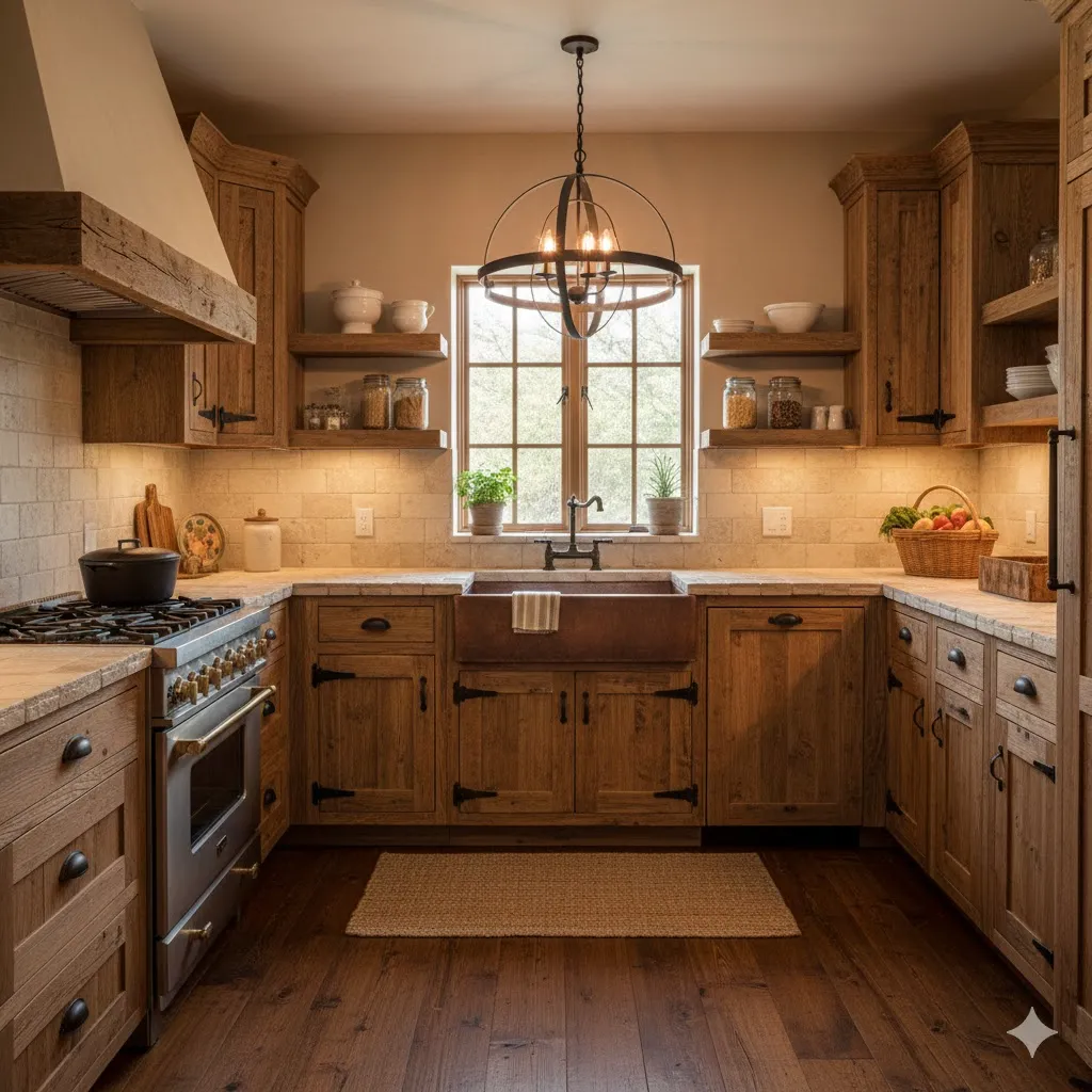 U-Shaped Kitchen Design