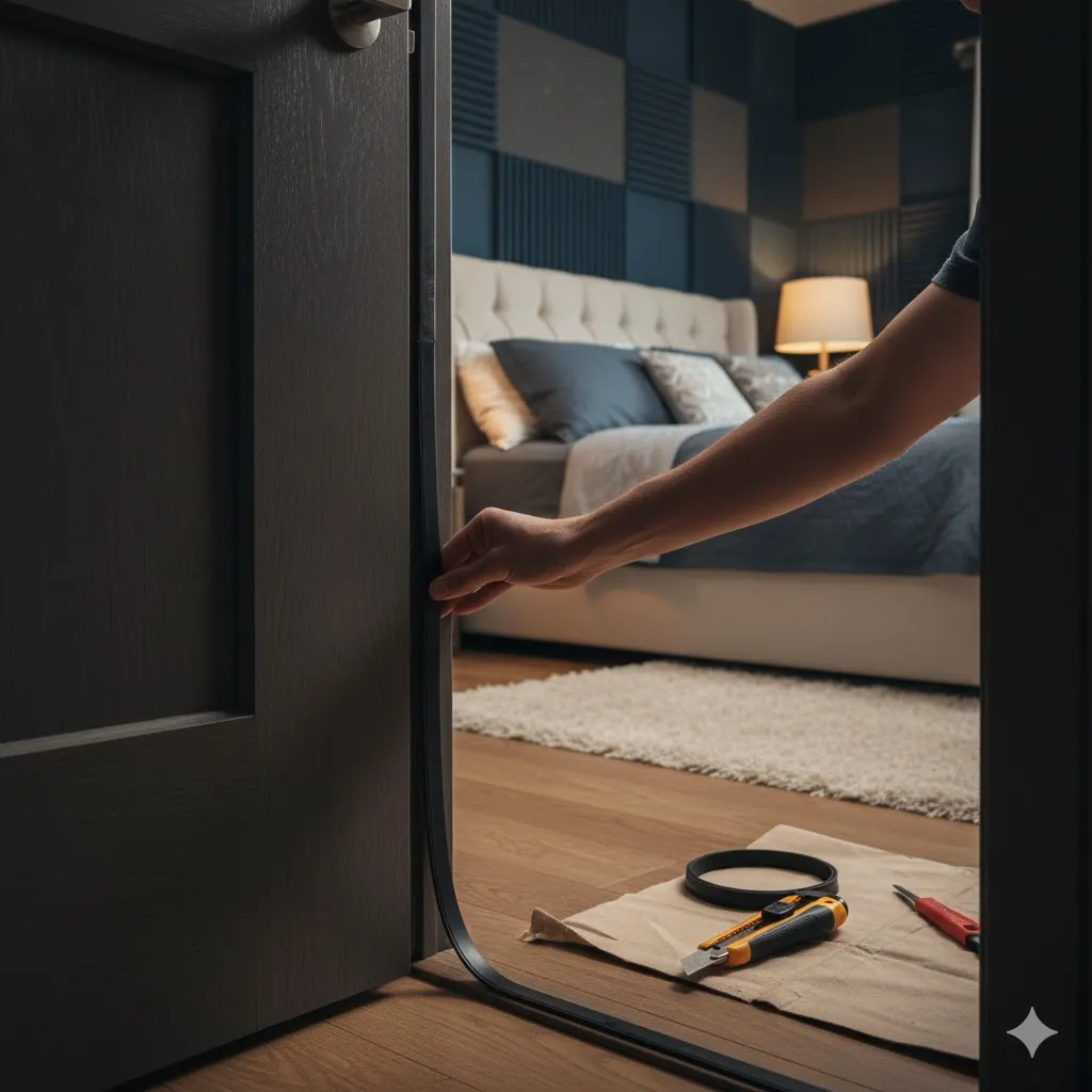 Seal Gaps Around Doors