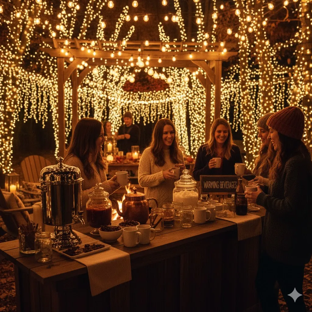 Serve Hot Drinks at a Beverage Bar