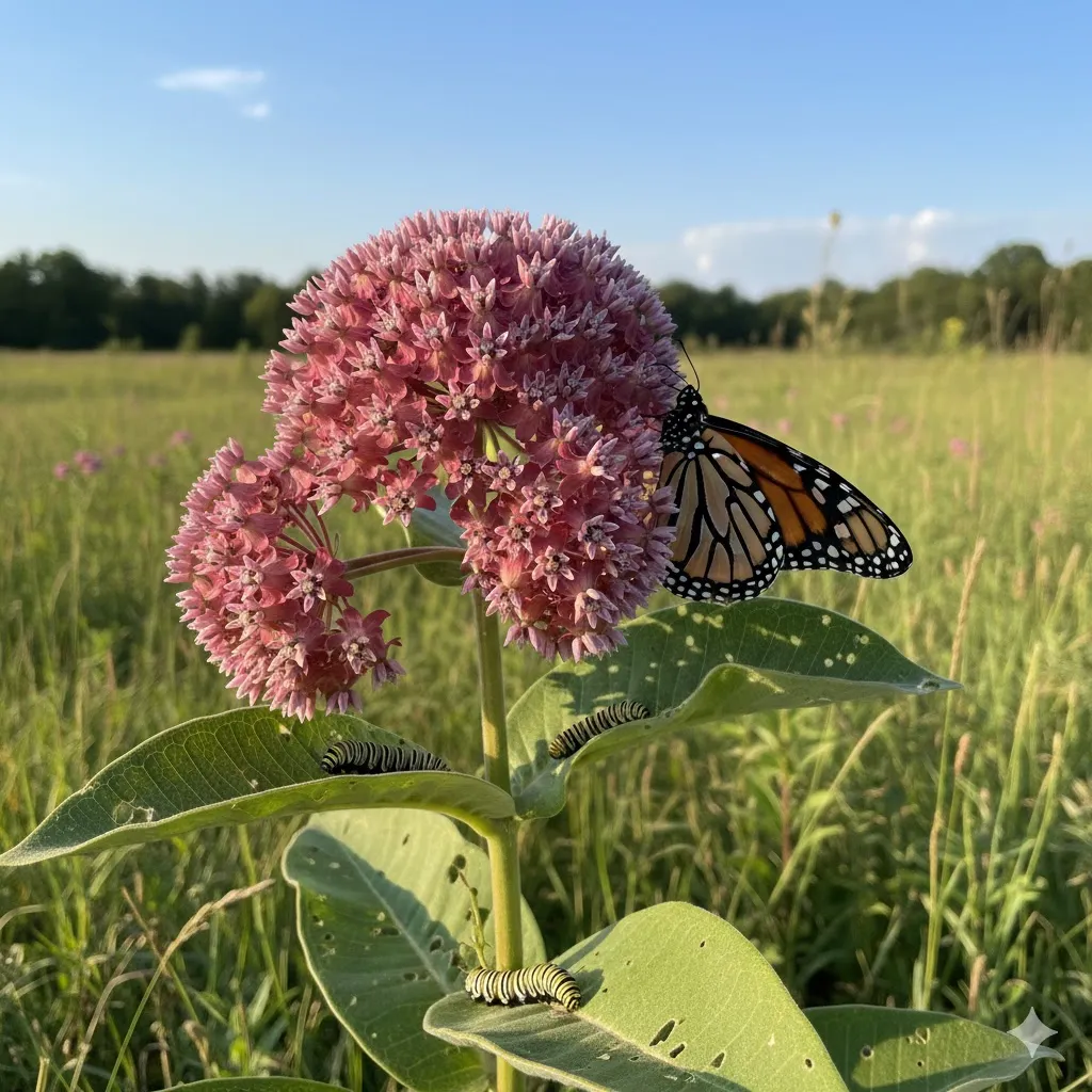 Showy Milkweed (Asclepias speciosa)