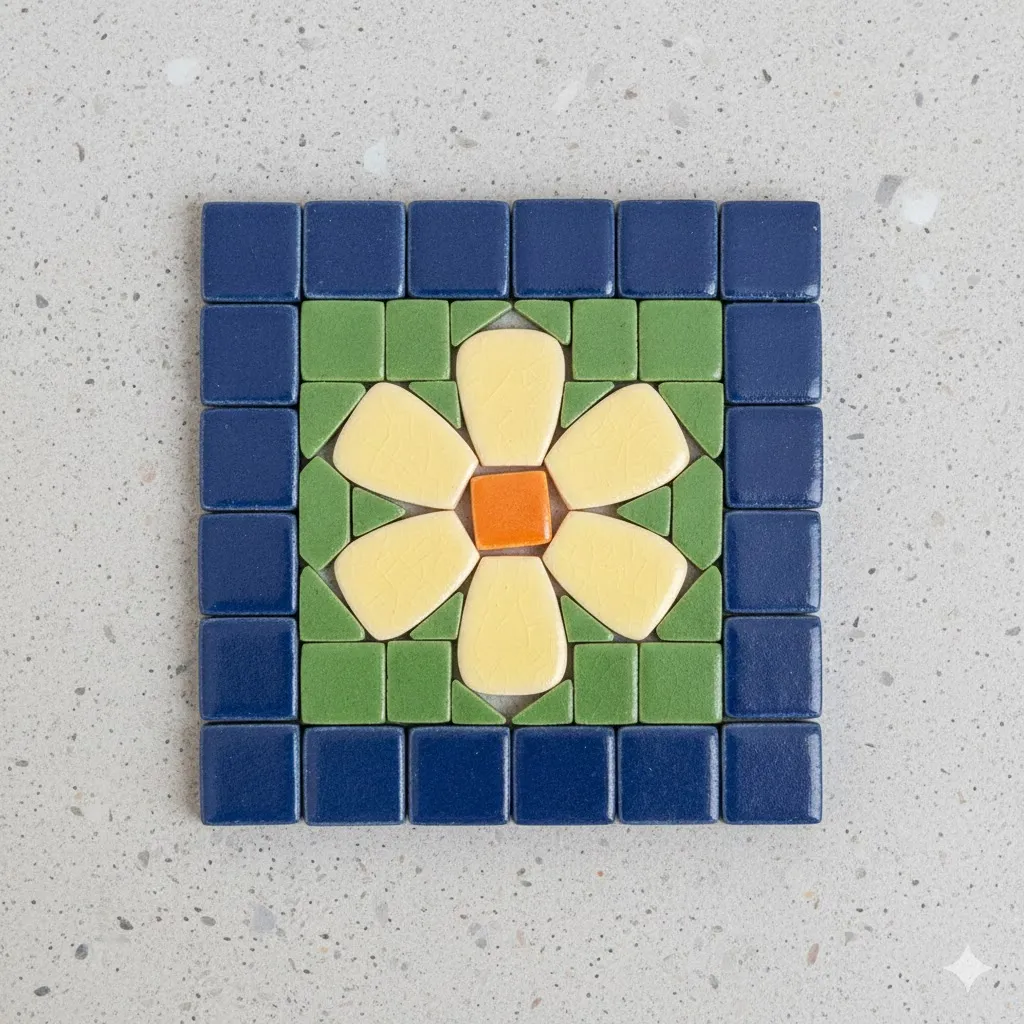 Simple Flower Mosaic