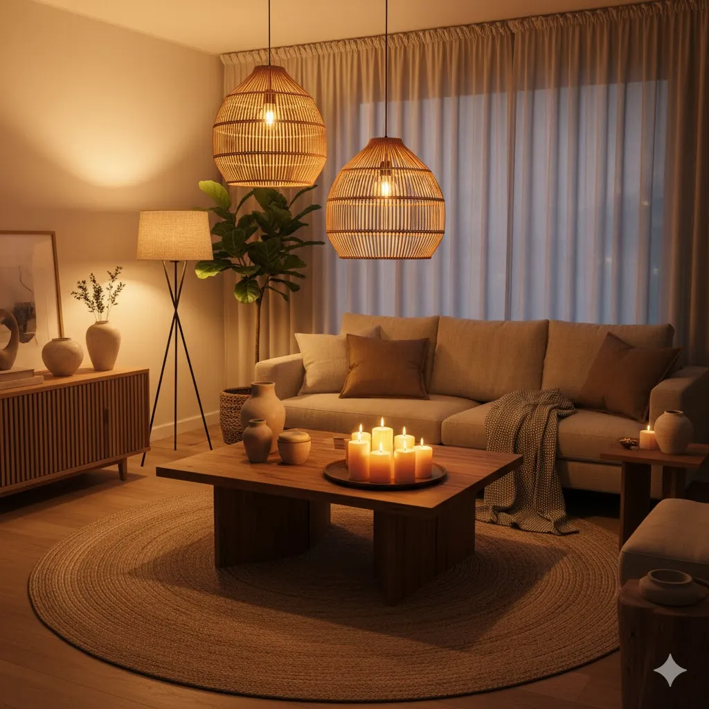 Organic Modern Living Room