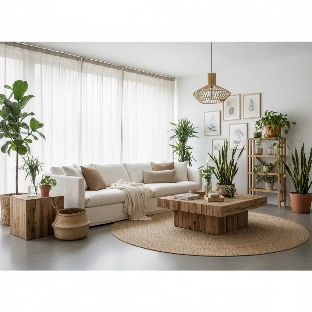 Organic Modern Living Room