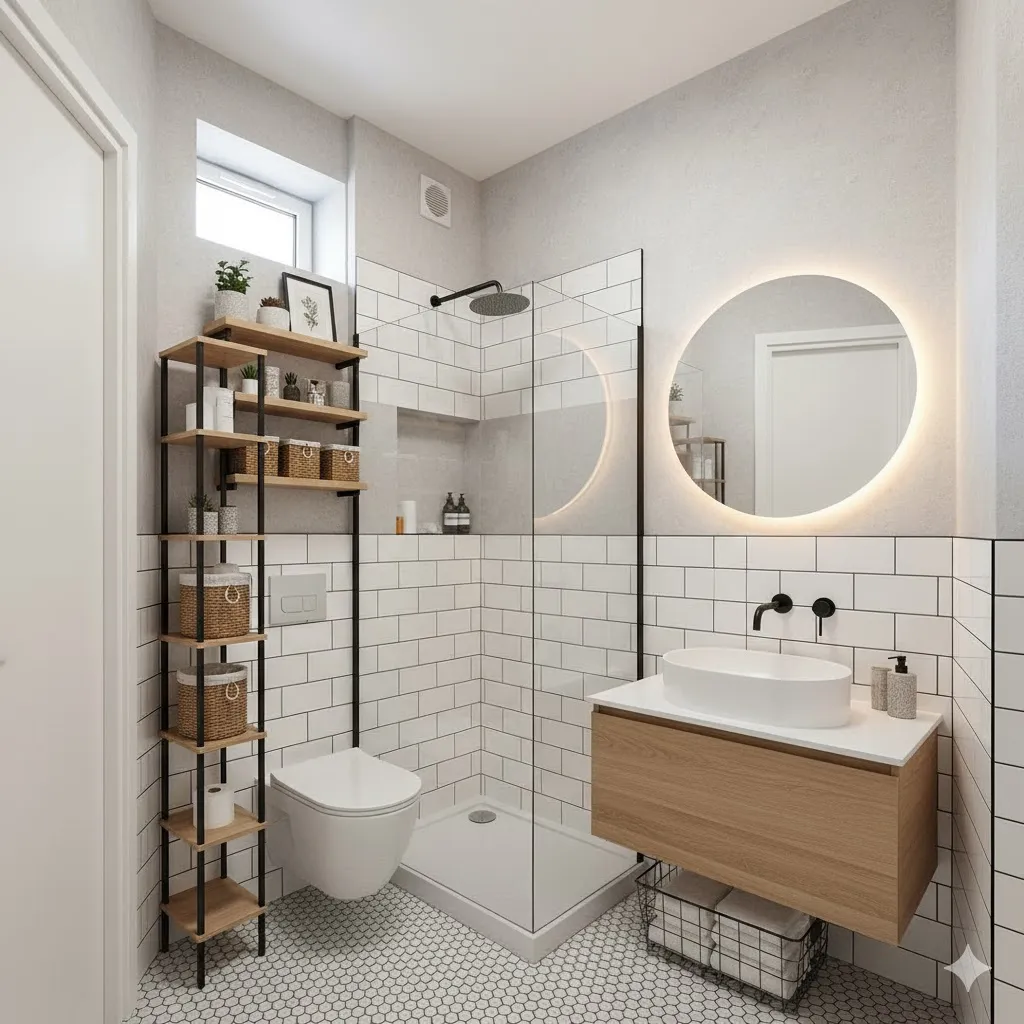 Tiny Bathrooms to Maximize Every Inch