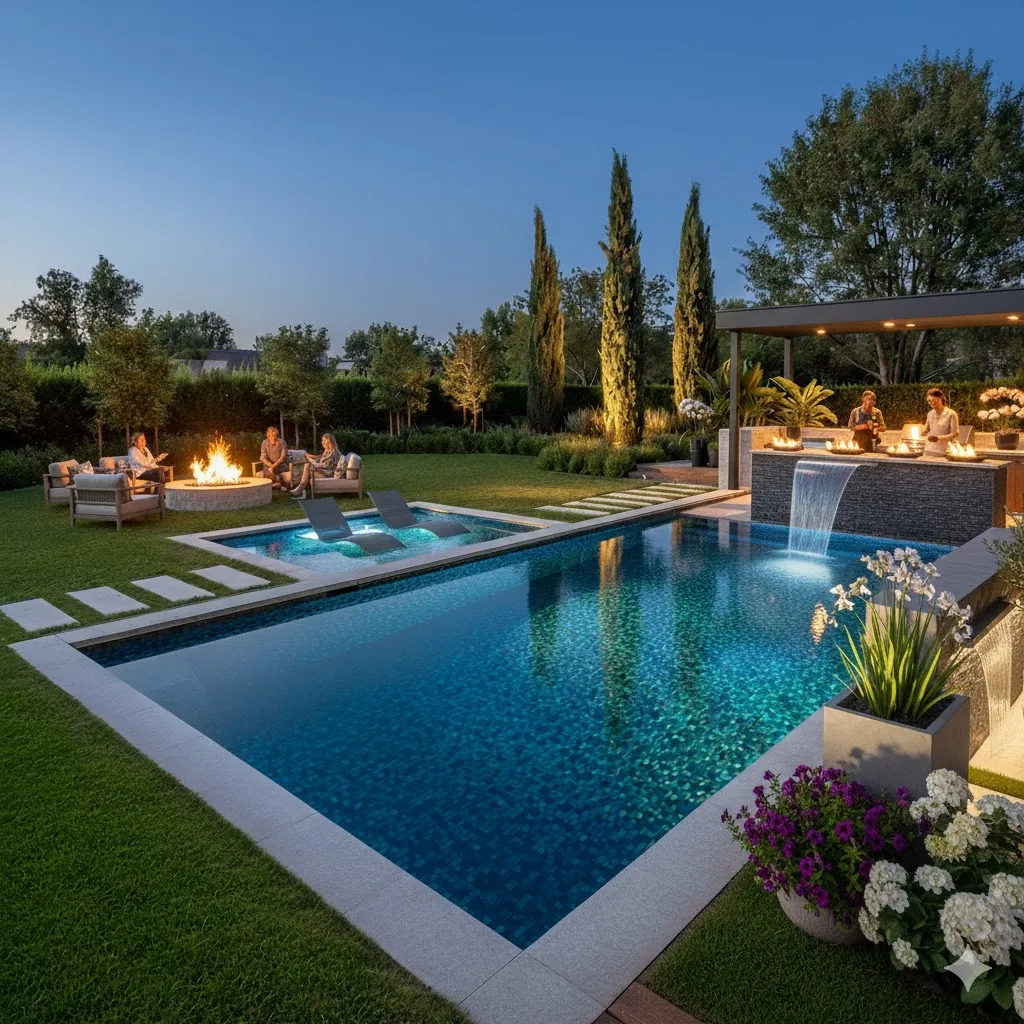 Transform Your Outdoor Space into a Dream Backyard Pool Paradise with Elegant Designs and Creative Ideas