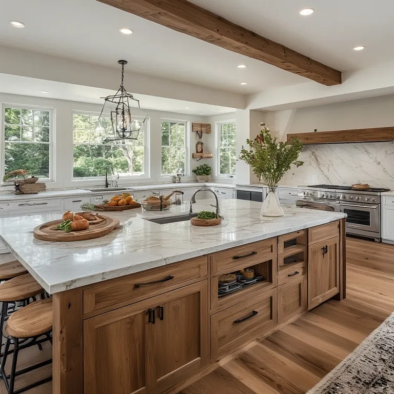 Open Concept Kitchen