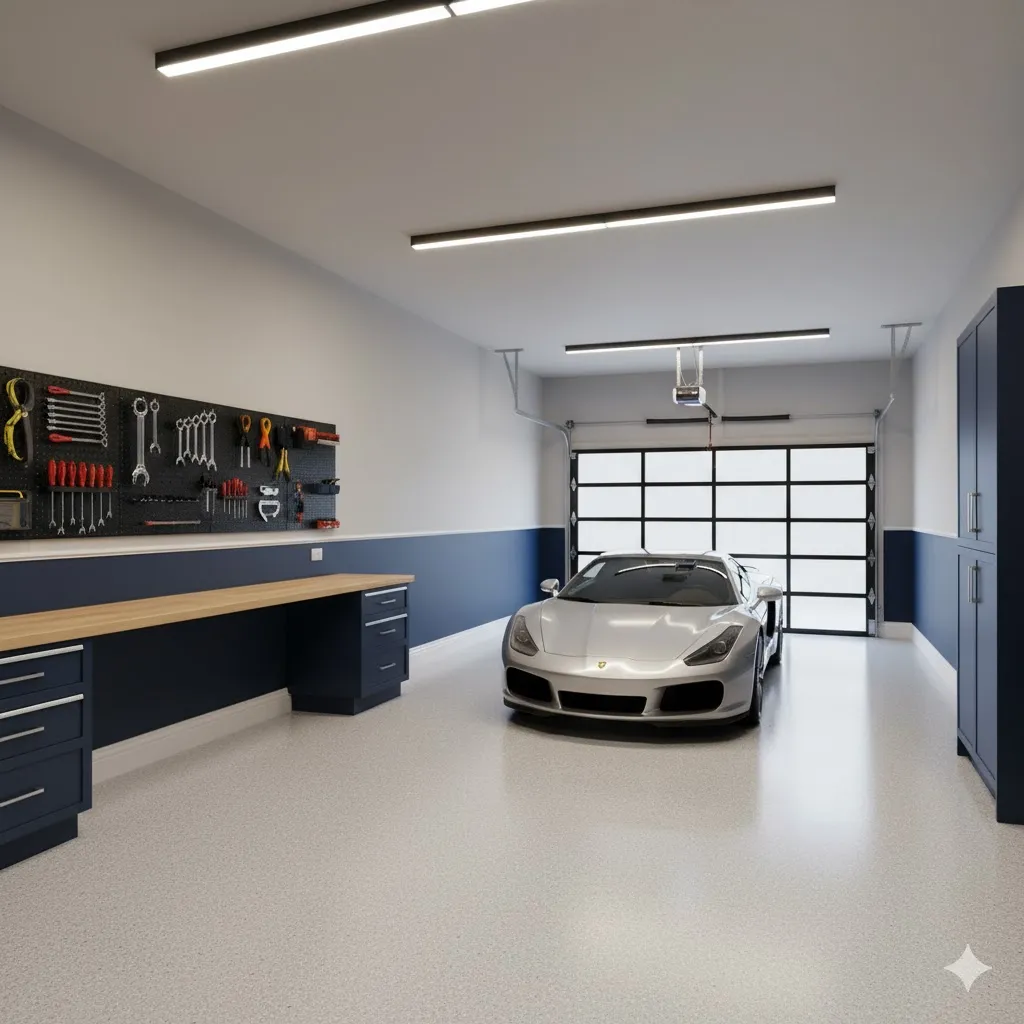 Two-Tone Walls for Depth