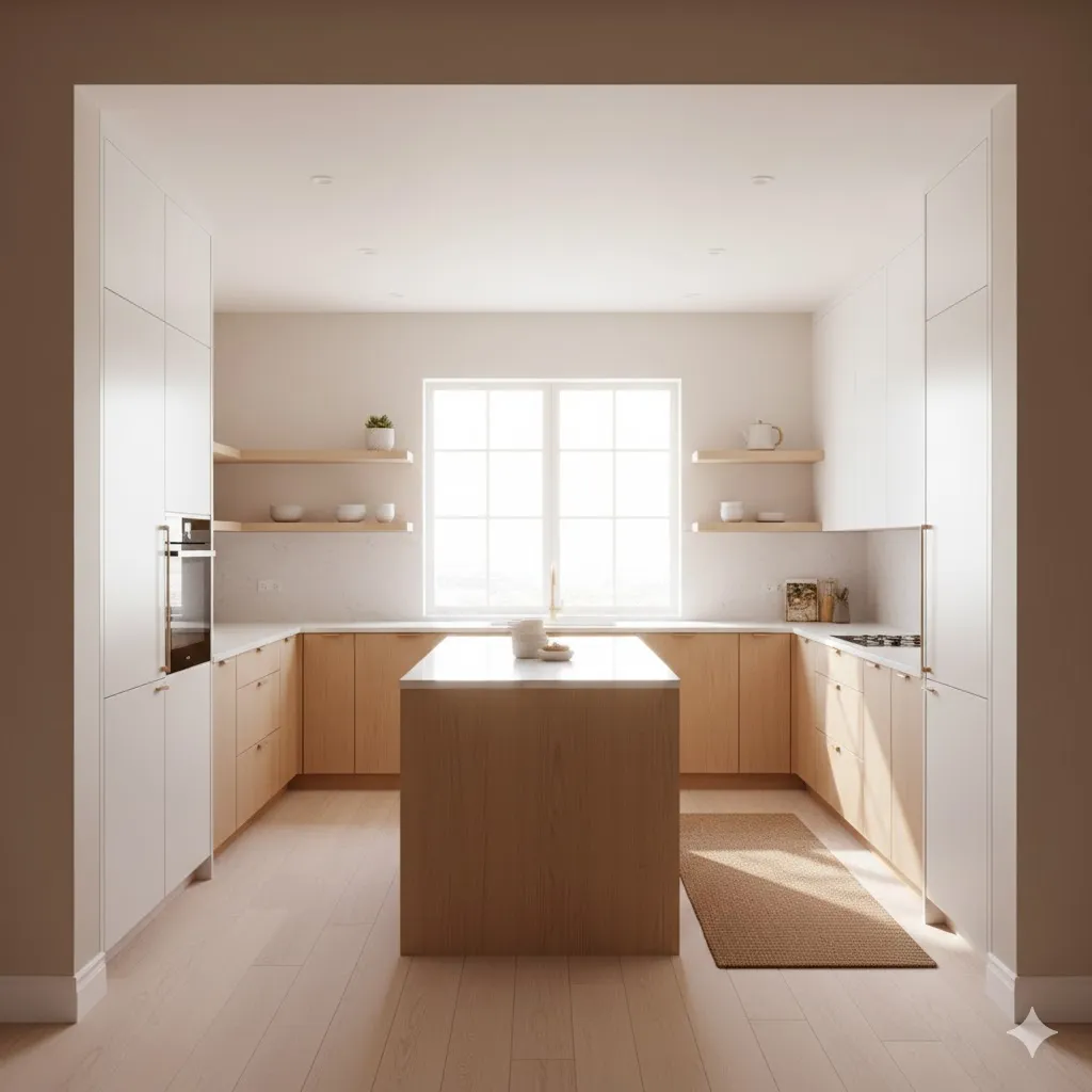 U-Shaped Kitchen Design