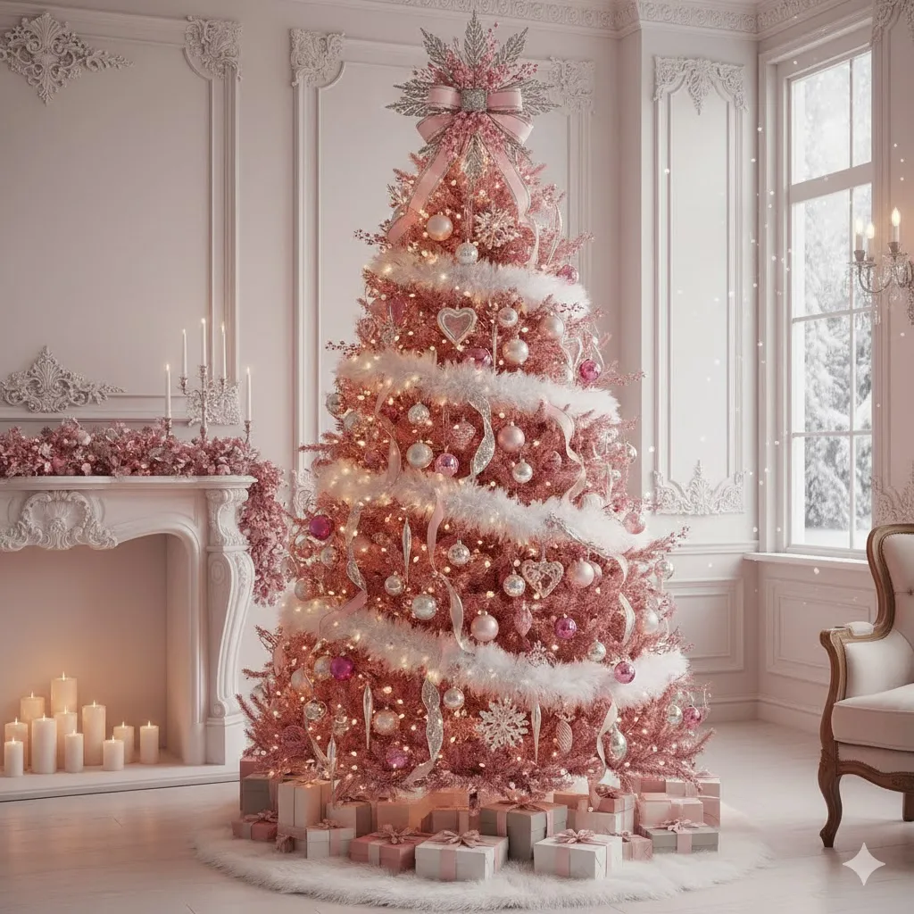 Ultimate Pink Christmas Tree