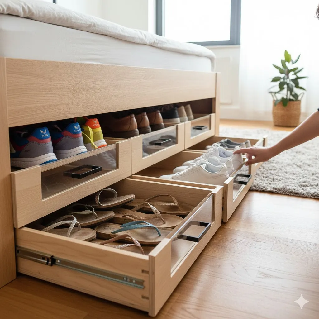 Under-the-Bed Storage Drawers