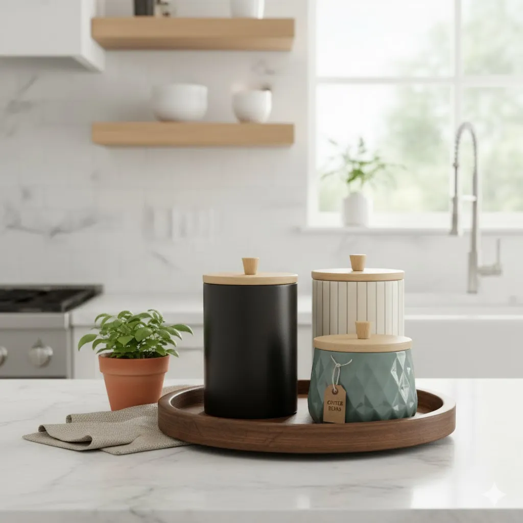 Use Decorative Canisters