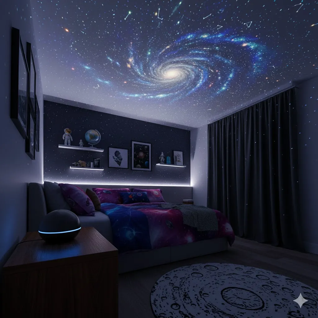 Use Galaxy-Themed Bedding