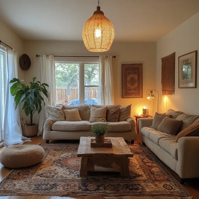 Boho Living Room