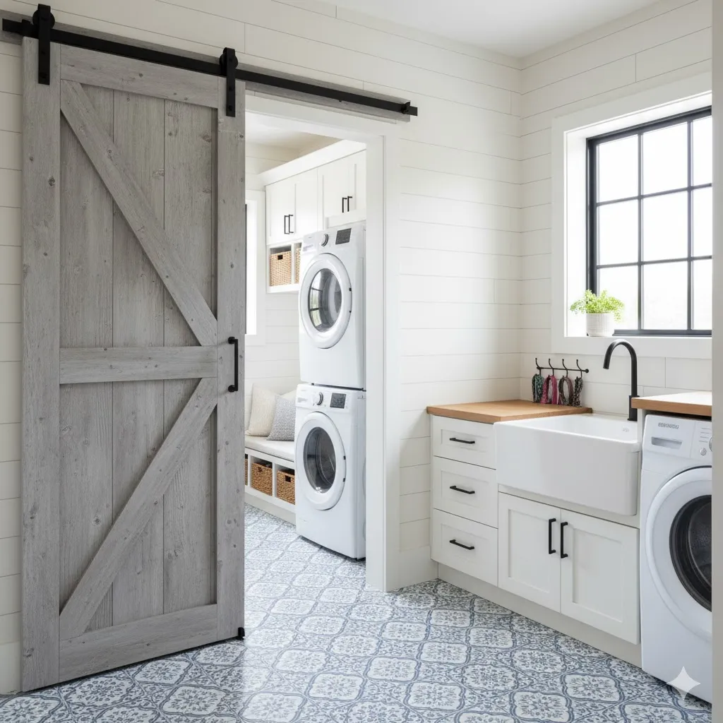 Use Sliding Barn Doors