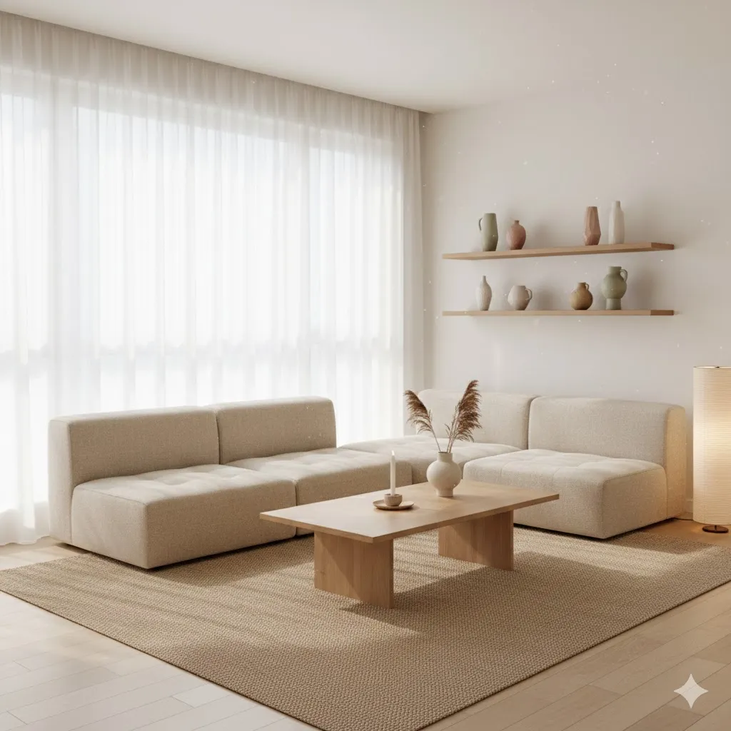 Korean Aesthetic Living Room