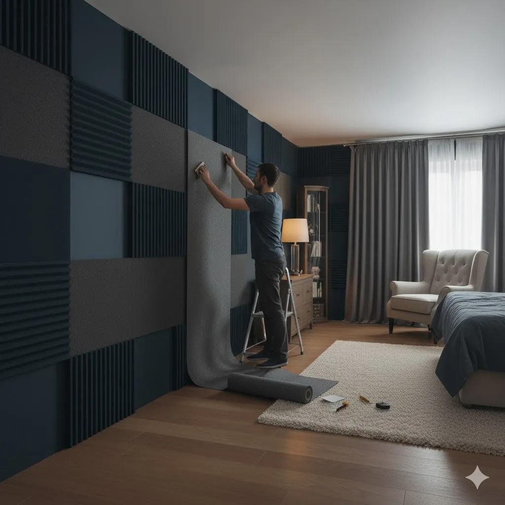 Use Soundproof Wallpaper