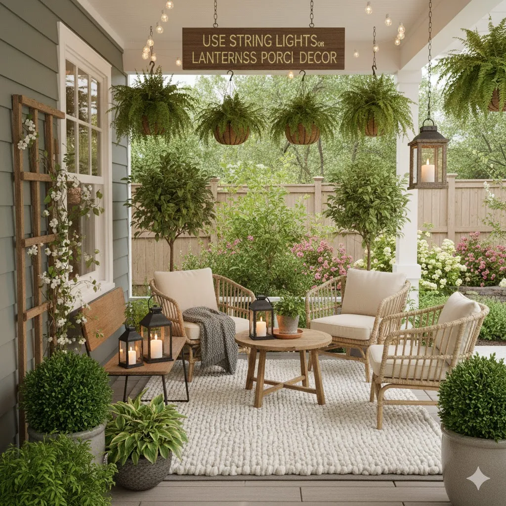  Use String Lights or Lanterns