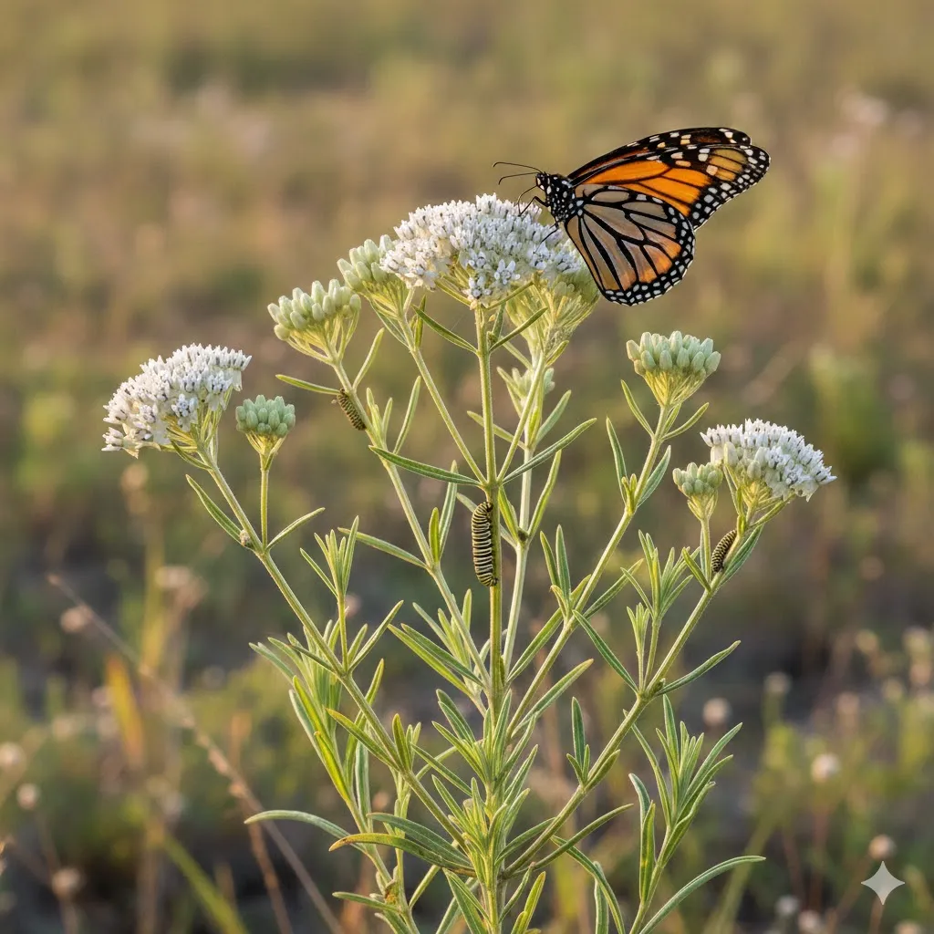 Whorled Milkweed (Asclepias verticillata)